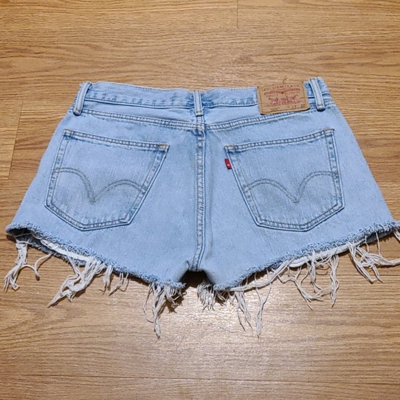 Levi's Pants - VTG 90s 505 LEVI'S STRIGHT FIT CUTOFFS  33